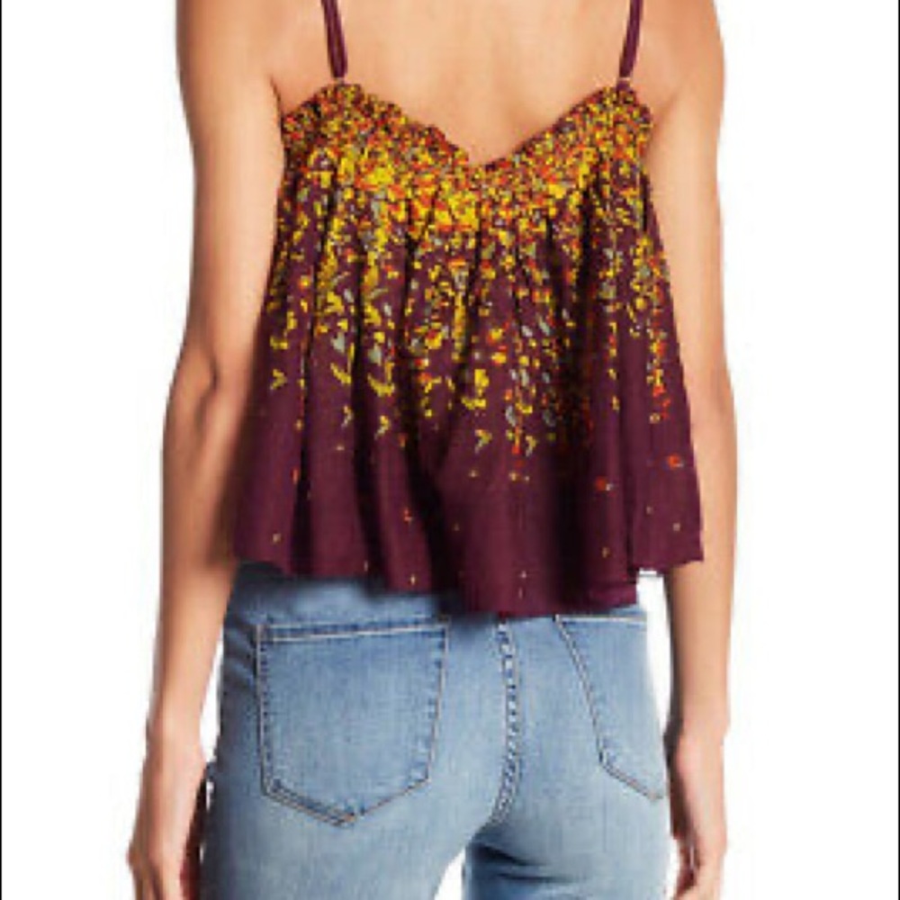 NWT Free People Layered Blouse